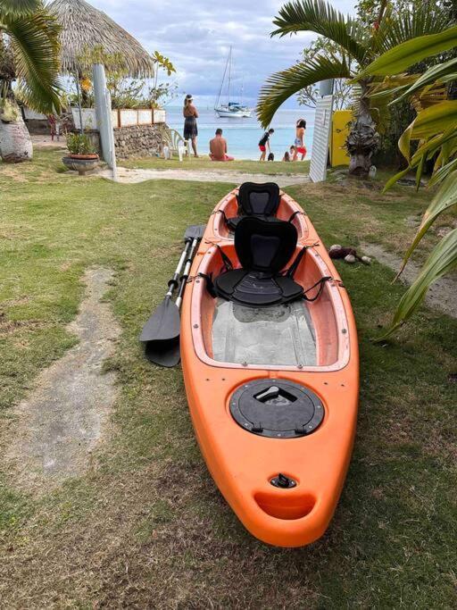 Meri Lodge Huahine Fare Kültér fotó