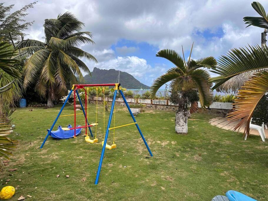 Meri Lodge Huahine Fare Kültér fotó