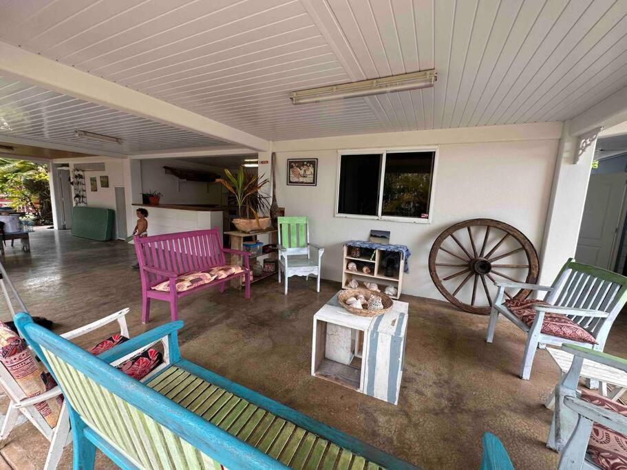 Meri Lodge Huahine Fare Kültér fotó